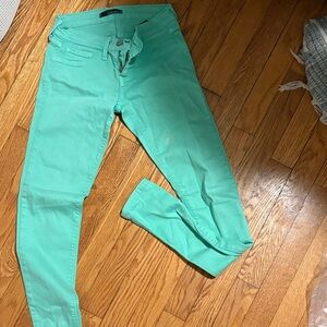 Flying Monkey Mint Green Skinny Jeans